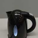 OVENTE Electric Kettle, 1.7L Fast Boiling Water Heater for Coffee or Tea, BPA Free with Water Level Gauge, Auto Shut-Off, Boil-Dry Protection, Indicator Light and Removable Filter, Black KP72B