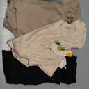3 Pack Girls' Shirts Half Sleeve Crew Neck Tops Casual Loose T Shirts Teen Soft Basic Tee Kids Clothes 13-14Y