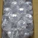 Ciaell 24PCS Plastic Wine Glasses - 7 Oz Plastic Goblets for Party - Clear Vintage Drinking Glasses - Disposable Water Goblets Set for Wedding, Bar, Wine, Beer, Juice, Cocktail, Whiskey