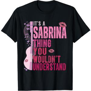 It's A Sabrina Thing You Wouldn't Understand Women Men Kids T-Shirt, Size: XL