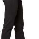 Levi Strauss Signature Women's High-Rise Straight Jeans Stretch Denim (Standard and Plus), Black Opal, 8 Long (Black)