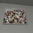 Wildflower Puzzles for Adults 1000 Pieces, PICKFORU Vintage Flower Book Puzzle, Wildflower Pages Jigsaw Puzzle for Book Lover, Floral Art Bookshelf Library Puzzles