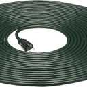 Amazon Basics 50-foot 3-Prong Vinyl Indoor/Outdoor Extension Cord - 13 Amps, 1625 Watts, 125 VAC, Green