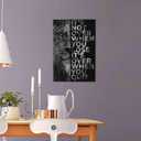 Black and White Lion Head Portrait Wall Art Inspirational Canvas Wall Art Posters Positive Quote ITS NOT OVER WHEN YOU LOSE ITS OVER WHEN YOU QUIT Home Decor for Bedroom Living Room ( 16x24in