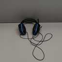 Logitech G432 Wired Gaming Headset, 7.1 Surround Sound, DTS Headphone:X 2.0, Flip-to-Mute Mic, PC (Leatherette) Black/Blue