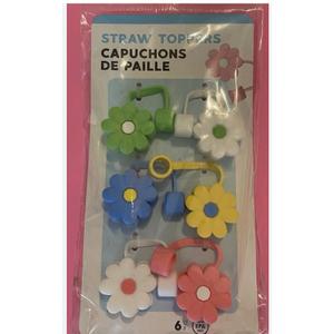 6pcs Silicone for Stanley Cup,silicone Straw Toppers- Food Grade Silicone