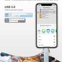 MFi Certified 512GB Flash Drives 3.0 High Speed 3ni1 USB Stick External Storage for iPhone/PC/iPad/Android/More Devices for Photos and Videos Transfer Storage Backup (512-Grey)