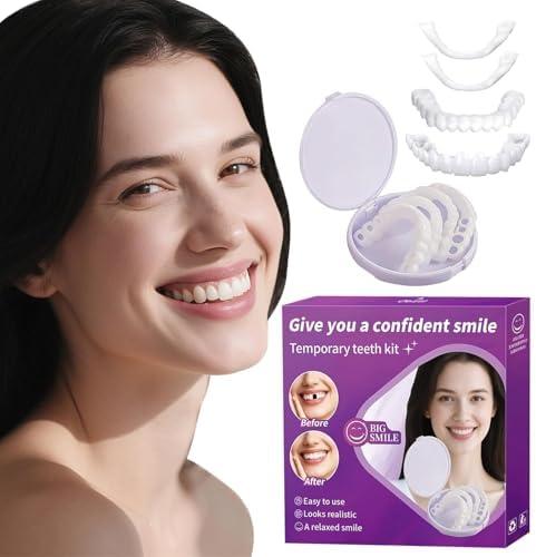 Veneers Teeth for Women and Men, Tooth Replacement Kit, Nature and Comfortable (1 Count (Pack of 1))-AACAHCAW