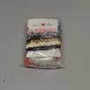 10Pcs Light Up Scrunchies Party Favor, Gifts for Mother Girls, LED Scrunchy Hair Ties for Women Hair 80s, Glow in the Dark Party Supplies Festival Rave Accessories for Neon Glow Party