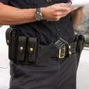 2 Pack 40 Angled Pistol Magazine Pouch Compatible MOLLE/Belt, Canted 9MM Mag Holder Easy Access, Universal Mag Holster for .40 Cal/ 45Acp S&W/Sig