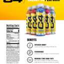 C4 Energy Non-Carbonated Zero Sugar Energy Drink, Pre Workout Drink + Beta Alanine, Fruit Punch, 12 Fl Oz (Pack of 12) (EXP 01/01/27)