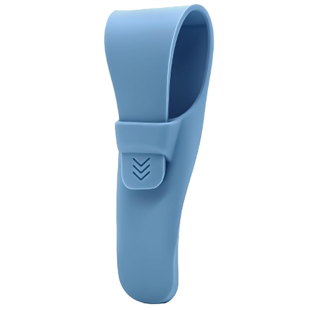 Silicone Razor Case for Travel - Waterproof & Anti-Scratch Razor Protective Cover for Gillette, Parker, Merkur, and Other Manual Razors (Blue)