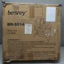 Besrey 3-in-1 Portable Baby Bassinet Cradle Easy Folding BR-S5142 