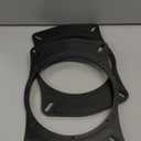 Speaker Spacer Ring 6x9" to 6.5" Tweeter Speaker Adaptor Car Speaker Subwoofer Mounting Spacer Bracket Ring for Nissan Sylphy ABS Black Waterproof