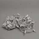 Christmas Lights 100 Count Mini Clear Lights 32ft White Wire Christmas Tree String Lights Set for Outdoor Indoor Christmas Decorations Wedding Decorations Valentines Day Decor,UL Certified (32feet)