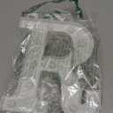 HXWEIYE LED Marquee Letters Lights Sign R, 26 Alphabet Light Up Letter and Number 0-9 Number Warm White Led Letters for Bar Party Birthday Home Wedding Dcor (8.5 Inch)