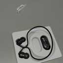 Purity Air Open Ear Headphones - True Air Conduction Wireless Bluetooth Open Ear Earbuds with Dual Mic for iPhone/Android - Secured Long Wearing Comfort, Sports Sweat Resistant (Black/Black)