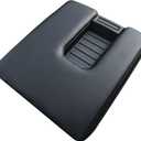 Center Console Lid Compatible with Toyota Tundra 2014 2015 2016 2017 2018 2019 2020 Leather Material (Black)