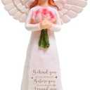 Spldnd Graduation Angel Figurines Gifts for Her, Birthday Gift Ideas for Women, Inspirational Home Decor for Girl, College/High School Graduation Doll Keepsake, Hand-Painted Angel Figurine