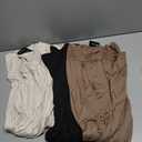 Ficerd 3 Pack Maxi Long Skirts for Women, Ankle Length High Waisted Pleated Flowy a Line Summer Casual Skirts with Pockets XL