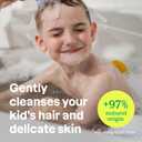 ATTITUDE Shampoo and Body Wash for Kids, EWG Verified Hair and Body Cleanser, Dermatologically Tested Soap, Plant and Mineral Based Bath Products, Vegan, Vanilla & Pear, 16 Fl Oz