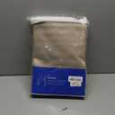 MIULEE Taupe Back Tab Blackout Curtains 72 Inches Long 2 Panels Set for Living Room Bedroom Privacy, Rod Pocket/Pinch Pleat Thermal Insulated Room Darkening Pleated Light Blocking Drapes