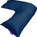 Contour Products L Pillow Case, Navy, Made Specifically for The Contour Products L-Shaped Body Pillow