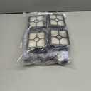 8 Pack Replacement Parts Compatible with Bissell CrossWave 1785 2306 3888A Vacuum Cleaner 4 Pack Multi-Surface Brush Roll 1868 4 Pack Vacuum Filter 1866 Compare to Part 1608683 160-8683 1608684