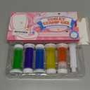KILOSTEP Toilet Gel, 60 Count 5 Kinds Of Scent Toilet Cleaner Bowl Gel Stamp Kit Air Freshener