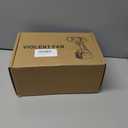 Cordless Leaf Blower, Portable Handheld Electric Turbo Jet Blower with Adjustable Speed, 2 x 4.0Ah Batteries for Lawn Care, Patio Cleaning, Blowing Leaves, Lightweight and Powerful Dust Cleaner