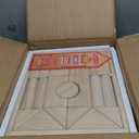 Natural Solid Wood Blocks Wooden DIY Educational Cognitive Building Blocks for Smooth Surface Safe for Enhances Hand-Eye Coordination and Learning Skills