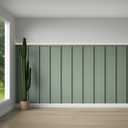 Weysat 1 Set Board and Batten Wall Panel Wainscoting Panel 157 x 63in