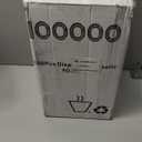 I00000 200 Pack Gold Plastic Cups, 9 Oz Elegant Clear Plastic Cups Gold Rimmed Disposable Wine Glasses Fancy Disposable Party Cup Wedding Cup Drinking Tumblers Cocktail Glasses Perfect for Party