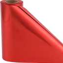 Shiny Waterproof Ribbon, Curling Ribbon for Gifts Package Wrapping, Crafting. (Red, 8inch x 25yards)