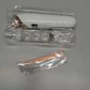 2026 Pore Vacuum, USB Rechargeable Blackhead Remover Vacuum,3 Levels Adjustable Pore Vacuum Blackhead Remover, with 5 Suction Power,6 Probes,Face Vacuum Pore Cleanser for Women & Men-White