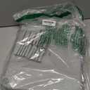 Silverware Drawer Organizer for Kitchen, Adjustable Utensil Drawer Organizer with 2 Knife Block, BPA Free Flatware and Cutlery Holder, Expandable Plastic Storage for Spoons Forks Knives(Grey)