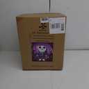 Halloween Decorations Outside Lighted Skeleton - HOYECHI Outdoor Halloween Decor Cute Skeleton Elf 2FT, Light Up Skeleton with 50 LED Lights, Ground Stakes, for Front Yard Porch Gardens Party