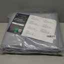 LuxClub 4 PC King Size Sheet Set Deep Pockets 18" Wrinkle Free Cooling Bed Sheets Machine Washable Hotel Bedding Silky Soft - Light Grey, King