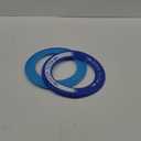 Activ Life Kids Flying Rings (2 Pack) They Fly Straight & Dont Hurt, 80% Lighter Than Standard Rings - Replace Screen Time with Healthy Family Fun - Get Outside & Play (Blue/Cyan)