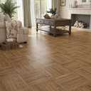 Stickyart 36 PCS Wood Floor Tile Peel and Stick 12"x12" Waterproof Vinyl Plank Flooring Tile Honey Oak Wood Floor Tiles Sheet Self Adhesive Sheet Vinyl Flooring for Kitchen Living Room Bedroom Tiles