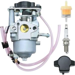 Carburetor Kit with Spark Plug Fuel Filter, Replacement for Yamaha 2000W 1600W Inverter Generator iPower SC2000i, Replaces 16100-Z800110-0001