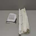 Persilux Custom Size Cellular Shades Top Down Bottom Up Cordless Light Filtering Honeycomb Blinds Thermal UV Protection Energy Saving Pleated Window Shades for Indoor Windows Easy to Install White