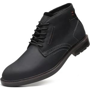 Arkbird Chukka Boots Fashion and Comfort Casual Oxfords Ankle Lace Up Boot (9.5, Black)