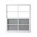 2 Pack Shed Windows, 24"x24" Flush Mount Chicken Coop Windows with Thicker Tempered Glass and Screen, Sliding Windows for Chicken Coop, Shed, Garage, Playhouse, Barn,Greenhouse, White