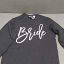 Bride Sweatshirt For Bachelorette Party Grey, S