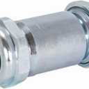 Eastman 4-3/8 Inch Long Pattern Compression Coupling, 1 Inch IPS, Galvanized Steel, 20566