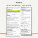 Genexa Infants' Clean Acetaminophen | Pediatrician Preferred Ingredients | Pain Reliever & Fever Reducer for Babies | Dye Free, 0% Artificial Additives | Delicious Organic Blueberry Flavor, 2 fl oz (1 Pack)