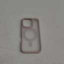 TORRAS Stronger Magnetic & Shockproof for iPhone 16 Pro Case, Military Grade Drop Protection, Compatible with MagSafe, Case for iPhone 16 Pro Slim, Translucent Matte White Back/ Desert Titanium Edge