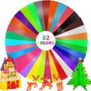 EWPJDK 3D Pen Filament Refills 32 Colors 320ft Each Color 10 feet 1.75mm PLA 3D Pen Filament Christmas Gifts (32 Colors)