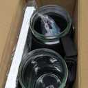 Lulonpon Sprouting Kit, 2 Sprouting Jar Kits, Wide Mouth Quart Mason Jars with Stainless Steel Screen Sprout Lids,1000ml Sprouts Growing Kit, Seed Sprouter Set for Growing Broccoli, Bean, Alfalfa (Blue)